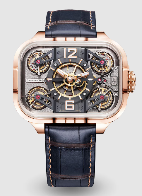 Harry Winston Histoire de Tourbillon 10 HCOMQT53RR001 Replica Watch